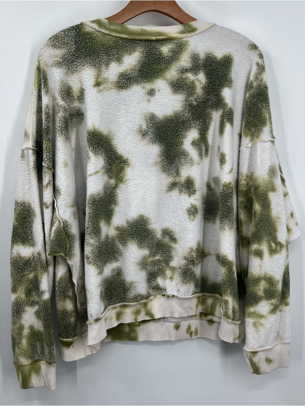 Free People Kelly Washed Tie Dye Sweatshirt XS - Picture 4 of 5